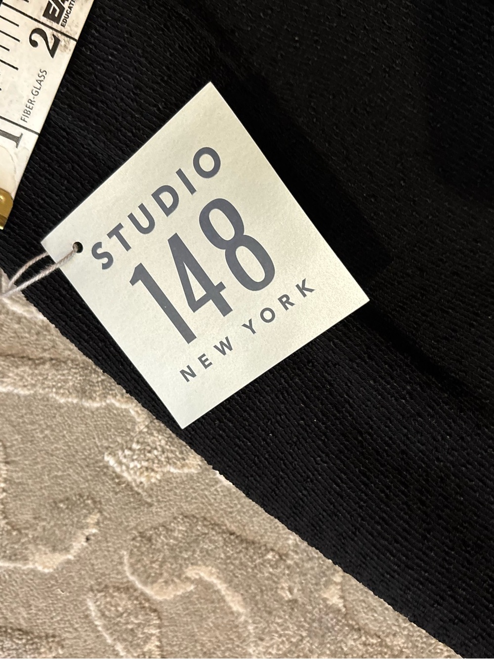 NWT ✨ Studio 148 Lafayette 148 NY Black Textured Skirt Suit Set women’s Size 8 - Picture 9 of 11